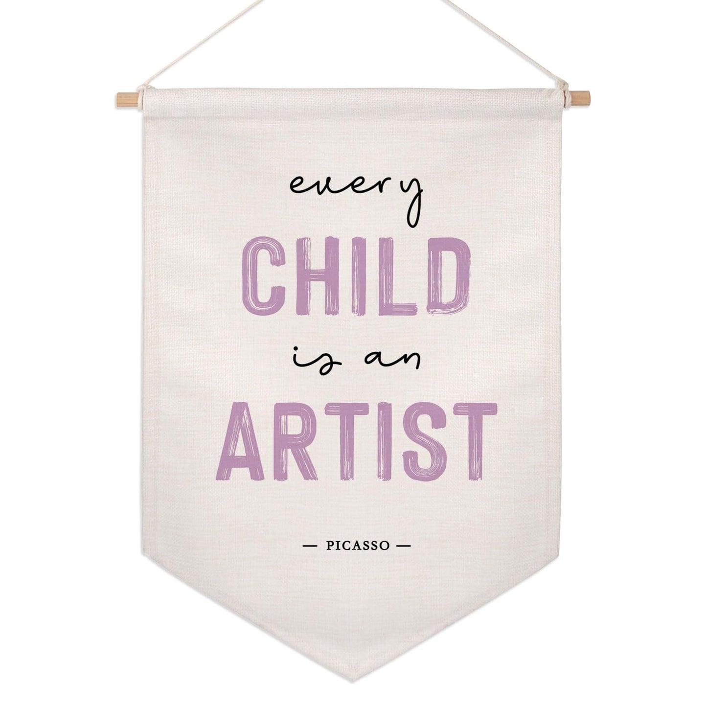 Every Child is an Artist Wall Hanging Banner Children Artwork Display Decor Classoom Decor