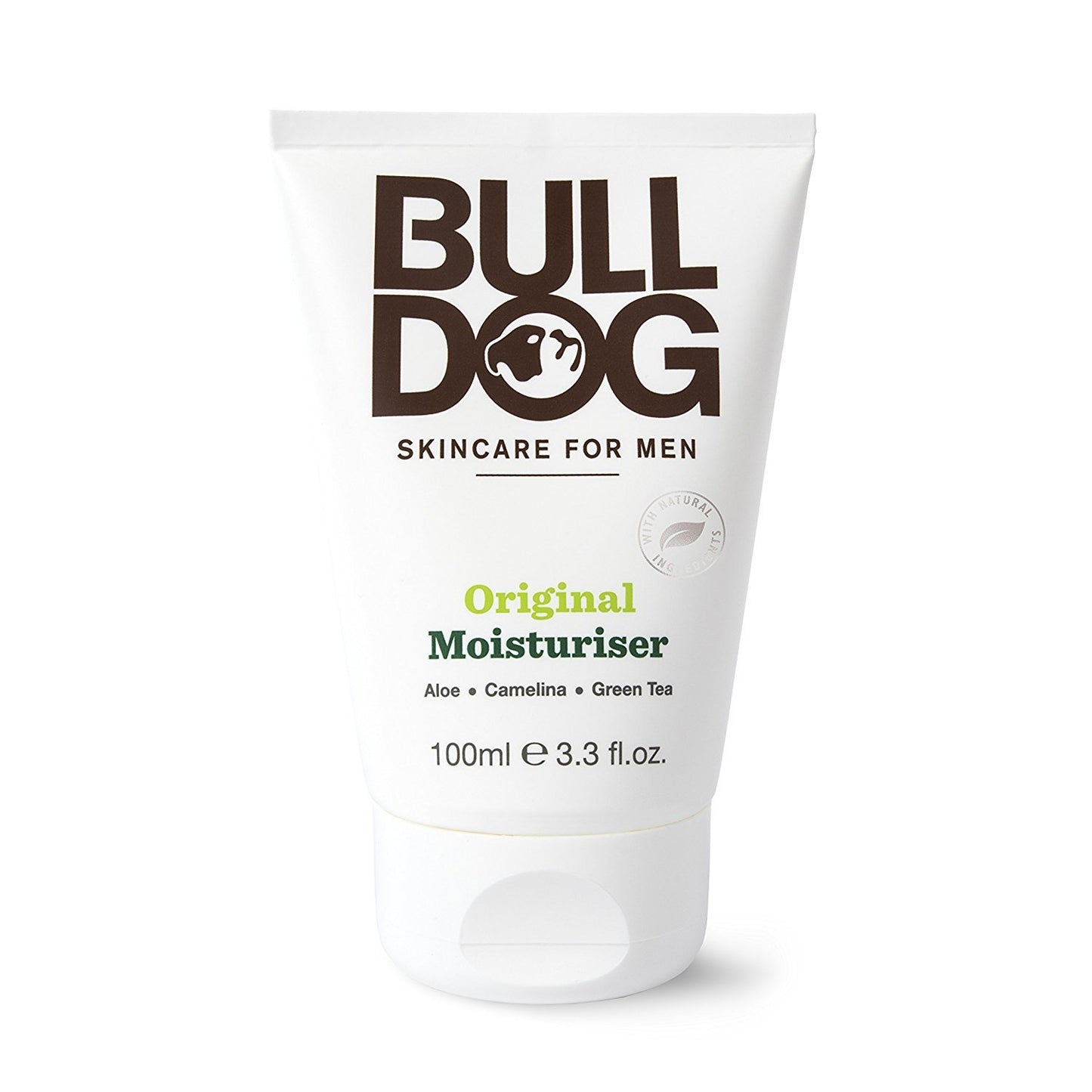 Bulldog Skincare Original Moisturizer For Men (Pack of 2) With 8 Essential Oils, Green Tea, Green Algae, Konjac Mannan and Vitamin E, 3.3 fl. oz.