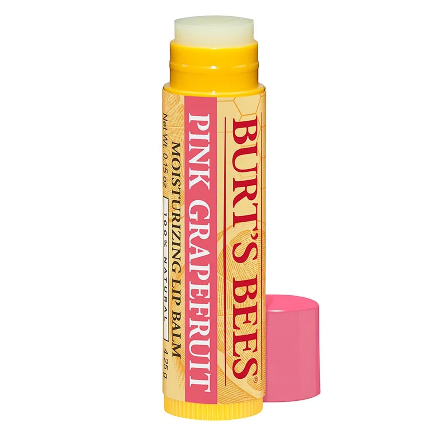 Burts Lip Balm Pnk Grpfrt Size .15 O Burts Bee Lip Balm - Pink Grapefruit - Pack of 8