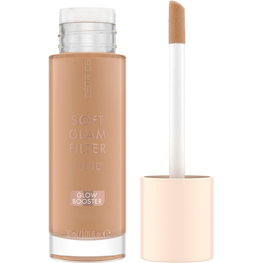 Catrice | Soft Glam Filter Fluid | Luminous Make Up Base & Highlighter for Radiant Complexion | With Vitamin E & Squalene | Vegan & Cruelty Free (30 | Medium)