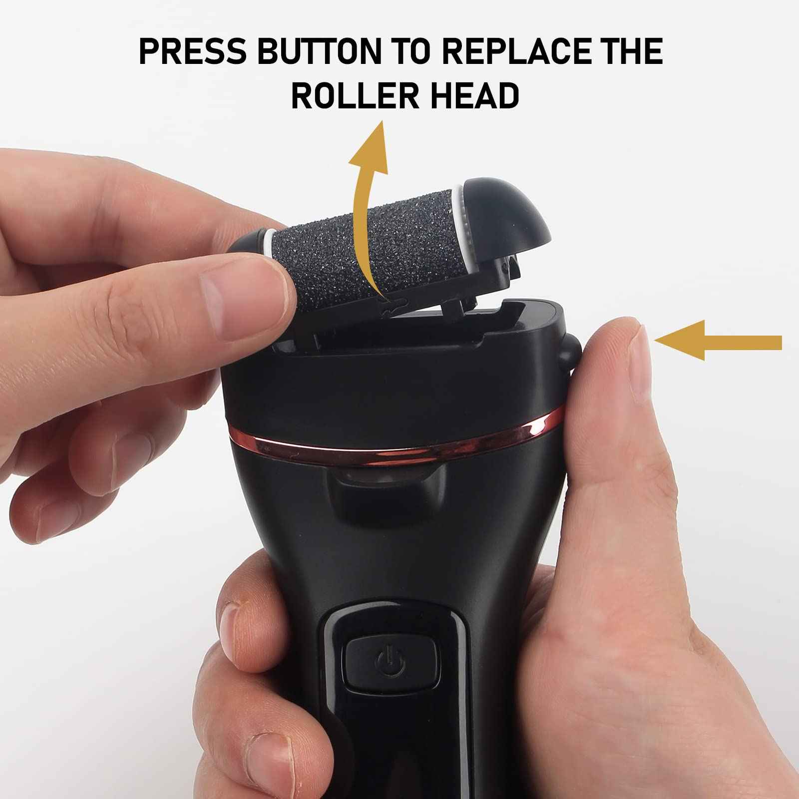 27 in 1 Electric Callus Remover for feet Professional Pedicure kit,Foot Care Tools,Pedicure Tools,Replace Roller Head for feet Refill Roller Extra