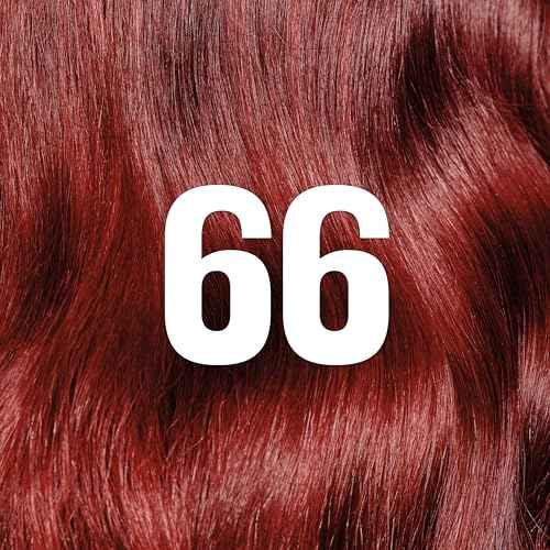 Revlon ColorSilk with Bond Repair Complex, Red Permanent Hair Color, 100% Gray Coverage, Ammonia Free Hair Dye, Vegan Keratin, 66 Cherry Red (Pack of 3)