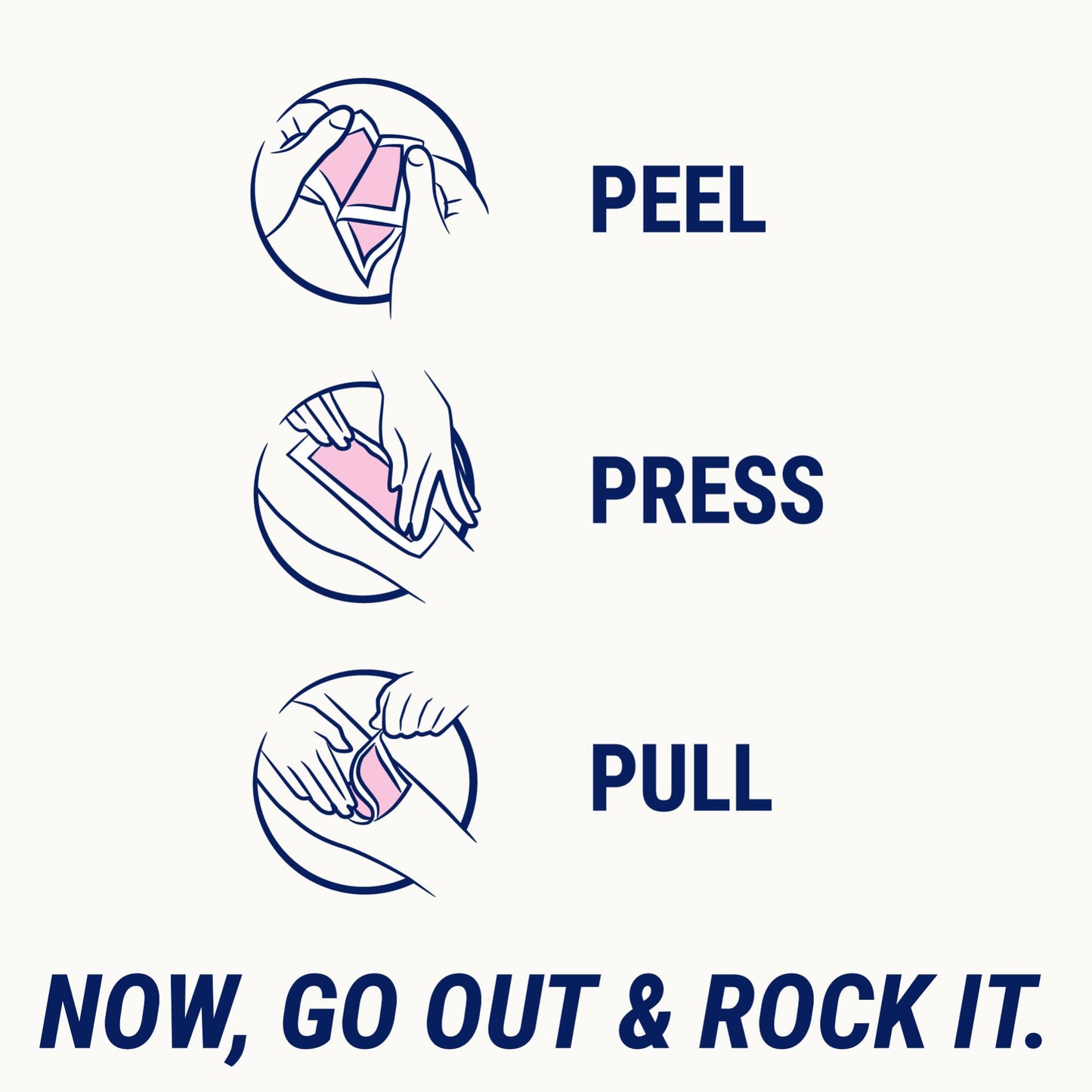 Nair Hair Remover Wax Ready Strips, Legs and Body Hair Removal Wax Strips, 40 Count, 3 Pack