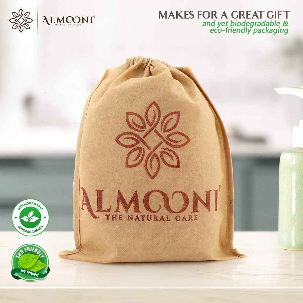 Premium Exfoliating Back Loofah Scrubber and Loofah Pad Glove Body Scrubber, Made with Natural Egyptian Shower Loofah Sponge That Gets Your Body Clean