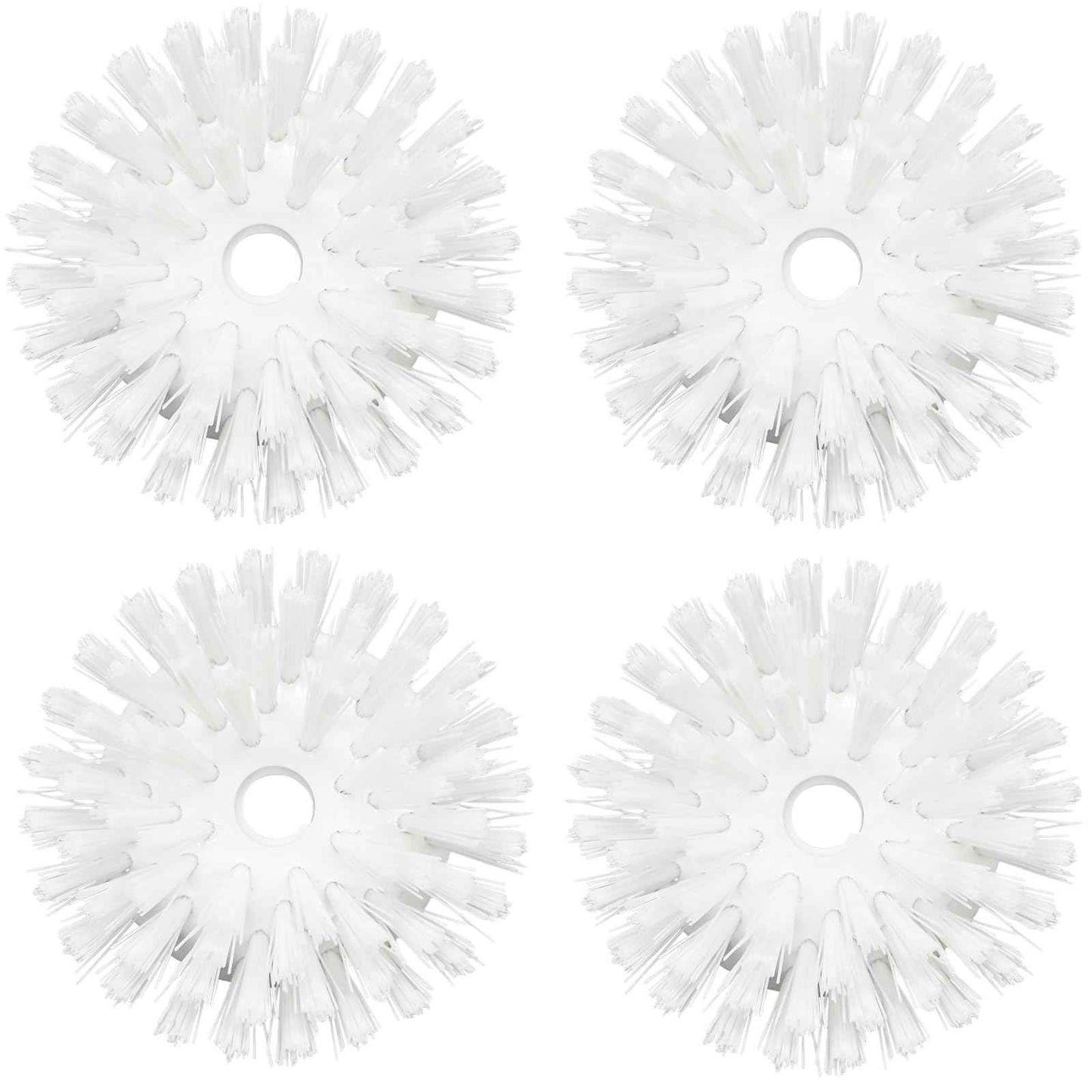 4 Pack Palm Brush Refills for OXO Soap Dispensing Palm Brush, Palm Brush Replacement Head