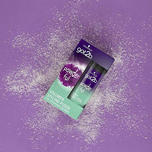 Got2B Powder'ful Root & Volume Hair Styling Powder 10g - Vegan, Unisex, Pack of 1