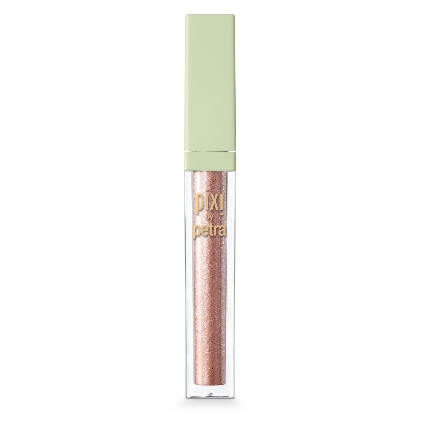 Pixi Beauty Liquid Fairy Lights - RoseGold 5g| Light Reflecting Glitter Eyeshadow | Super Sparkles Eyes For Ethereal Look | 0.18 Oz