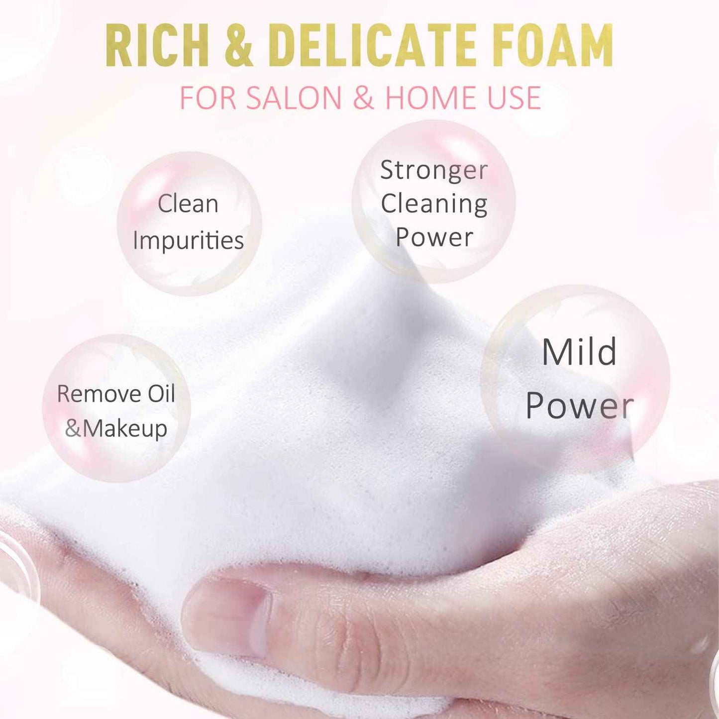 EMEDA Lash Shampoo for Lash Extensions 100ml Eyelash Extension Cleanser, Lash Bonder for Eyelash Extensions, Not Glue, Glue Accelerator for Eyelash Extensions