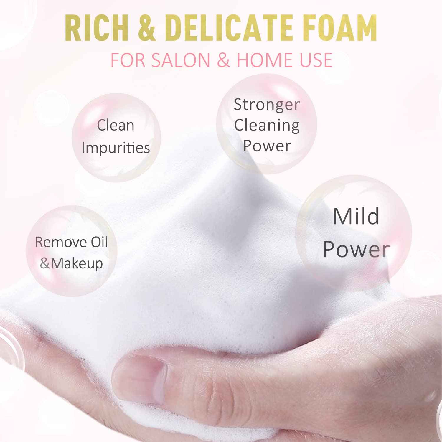 EMEDA Lash Shampoo for Lash Extensions 100ml Eyelash Extension Cleanser, Lash Bonder for Eyelash Extensions, Not Glue, Glue Accelerator for Eyelash Extensions