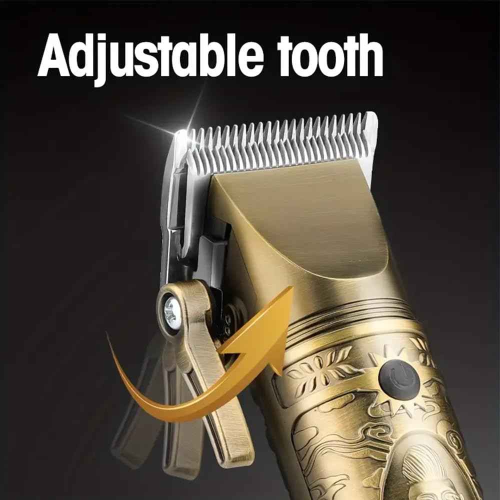 YHAYHO Hair Clipper for Men, Cordless Hair Clipper, Rechargeable Hair Cutting Machine with LED Display