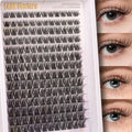 C Curl Lash Clusters 140pc Wispy Eyelash Extension Kit 8-16MM