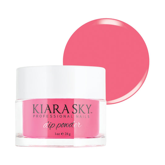 Kiara Sky Long Lasting Nail Dip Powder Pink Tones 1 oz, Grapefruit Cosmo