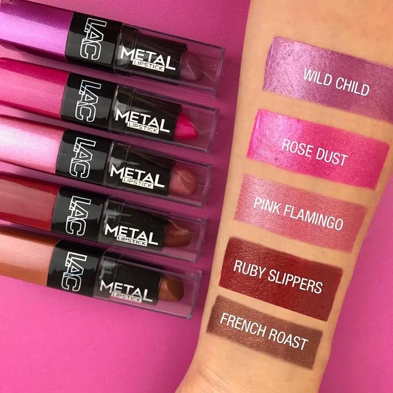 L.A. COLORS Metal Lipstick - Pixie Dust Metallic Shade