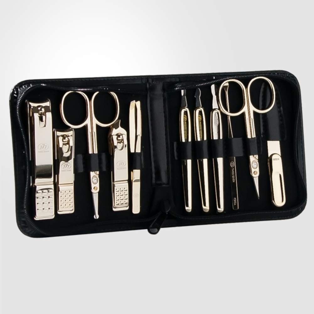 777 Three Seven Grooming Kit, 11 Pieces, TS-810CHROME