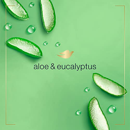 Dove Foaming Hand Wash Aloe & Eucalyptus Pack of 4 - Moisturizing Germ-Removing Soap