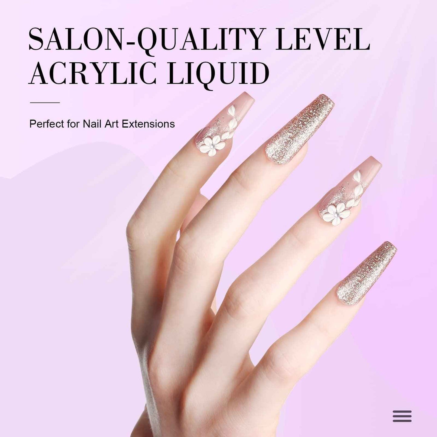 SAVILAND 16.91OZ/500ML Acrylic Liquid with 2024 Nail Primer No Lift