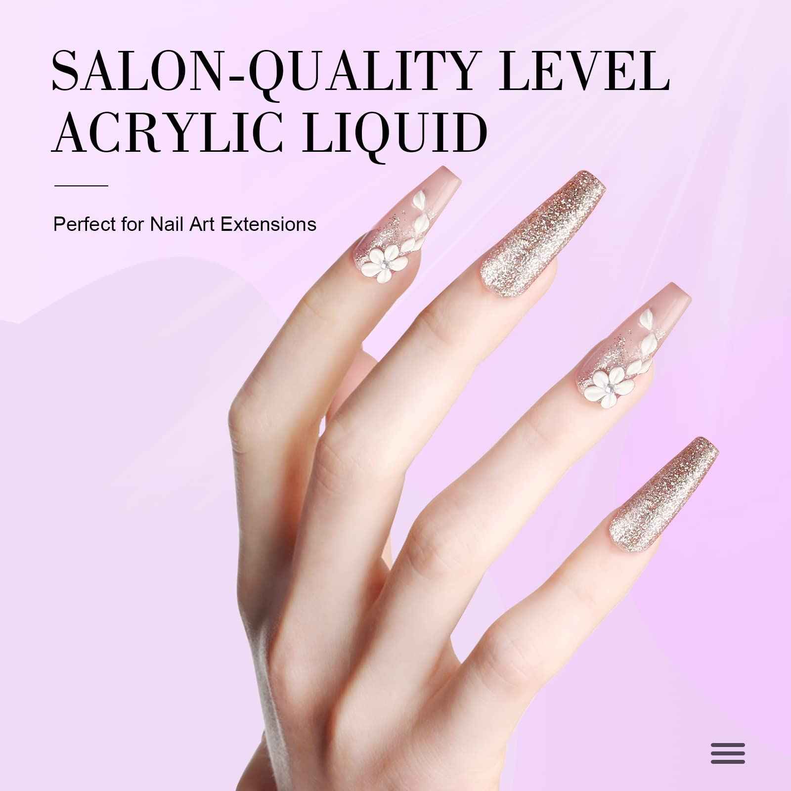 SAVILAND 16.91OZ/500ML Acrylic Liquid with 2024 Nail Primer No Lift