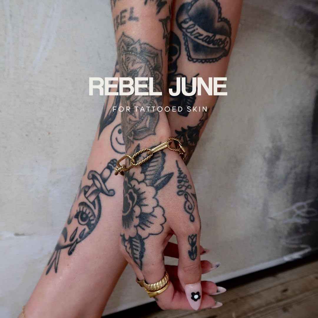 REBEL JUNE The Balm Tattoo Aftercare All Natural & Vegan Tattoo Ointment For New & Old Tattoos.