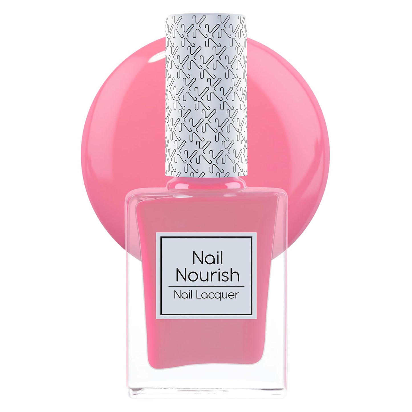 Kay Beauty Nail Nourish Nail Enamel Polish, Smitten 25, 0.3 oz - Quick Dry - Gel Effect - Lustrous Shine - Hydrating - Rich in Avocado Oil and Vitamin E - Vegan - Cruelty-Free - Paraben-Free