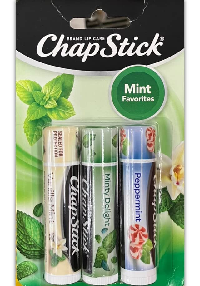 ChapStick Mint Favorites Collection 3-Pack Lip Balm