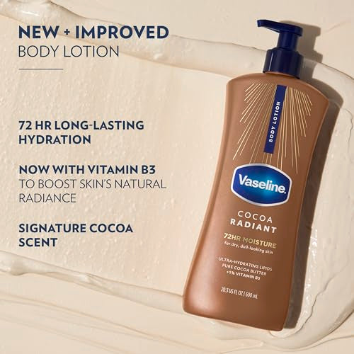 Vaseline Intensive Care Cocoa Radiant Body Lotion 20.3oz
