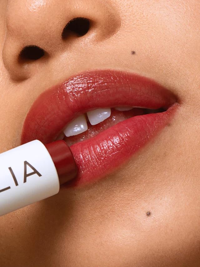 ILIA - Balmy Tint Hydrating Lip Balm | Non-Toxic, Cruelty-Free, Moisturizing + Sheer, Buildable Lip Color (Wanderlust, 0.15 oz | 4.4 g)