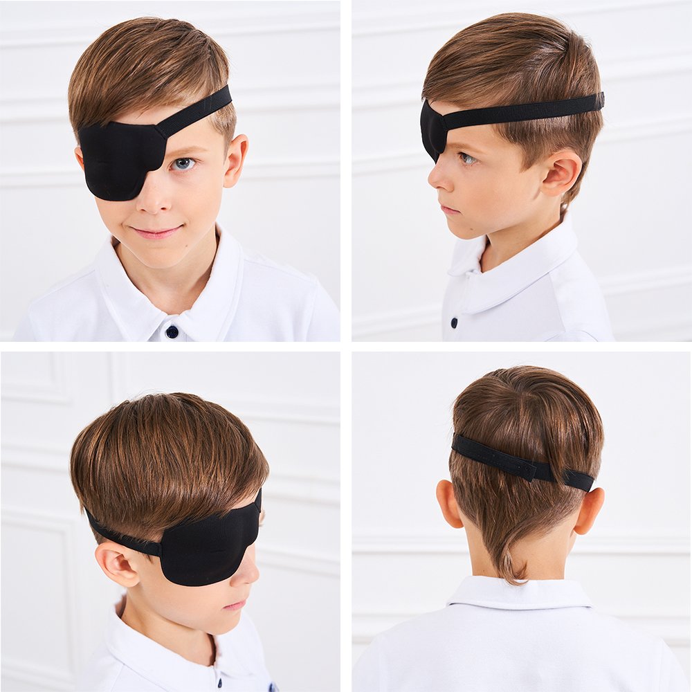 FCAROLYN 3D Eye Patch For Kids (Right Eye)