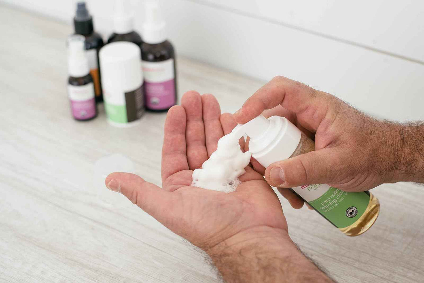 Mambino Organics Pore Refining Foaming Cleanser, Red African Tea + Orange, 5.5 Fluid Ounces… (2-Pack Foaming Cleanser)