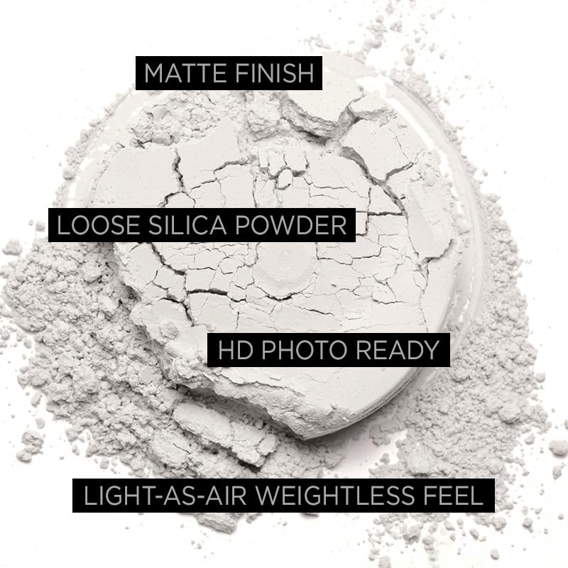 Picture Perfect Loose Setting Powder Makeup by Pure Cosmetics - Weightless Silica Face Makeup Powder - Anti-Aging Matte Face Powder for All Skin Types - Talc-Free, Paraben & Cruelty-Free, 4g/0.14oz