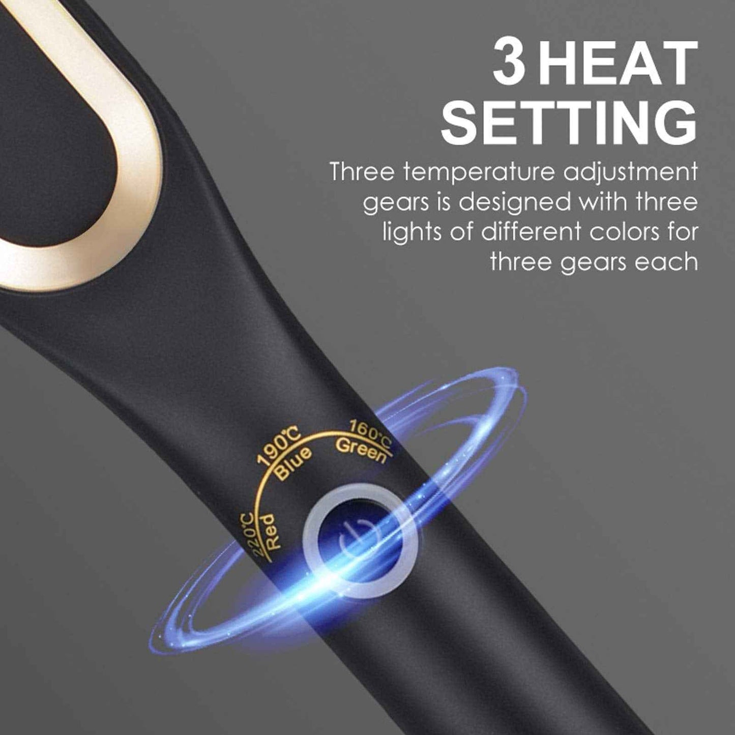 Beard Straightener for Men - Heated Beard Brush Comb for Short to Medium Beards - Costume Accessories and Grooming Gifts for Men (US Plug)