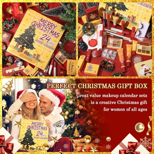 UCANBE 24-Day Makeup Advent Calendar 2026 | Christmas Gift