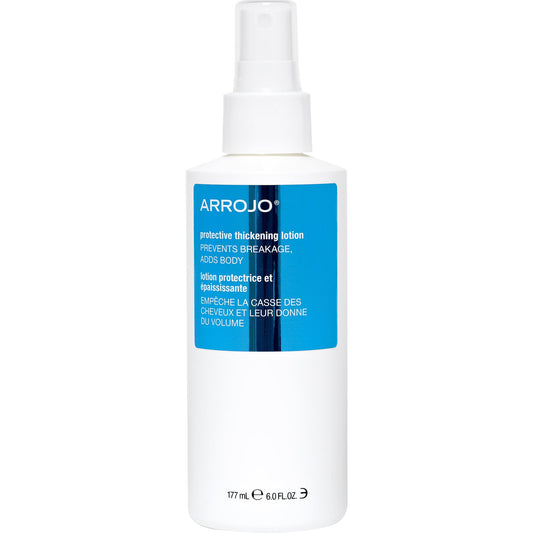 Arrojo Protective Thickening Lotion - Sulfate & Paraben-Free Hair Heat Protectant Spray Lotion & Blow Dry Spray for Men & Women- Natural Anti Frizz & UV Hair Protection Spray for All Hair Types, 6oz