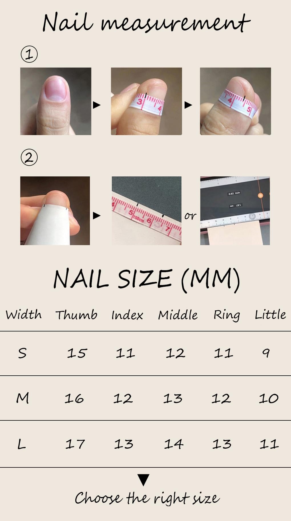 JIEADJIE Press on Nails Elves, Nail Finish Handmade Painted Nail Art，Design by Nail Technician, SML Size… (Middle, White Elf Long)