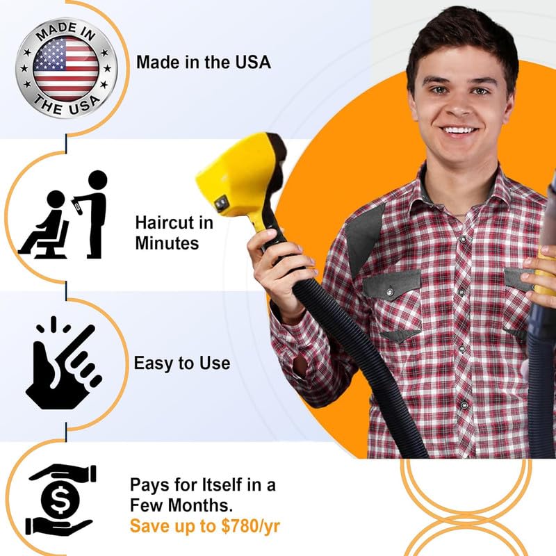 Flowbee Hair Cutting System with Vacuum Adapter