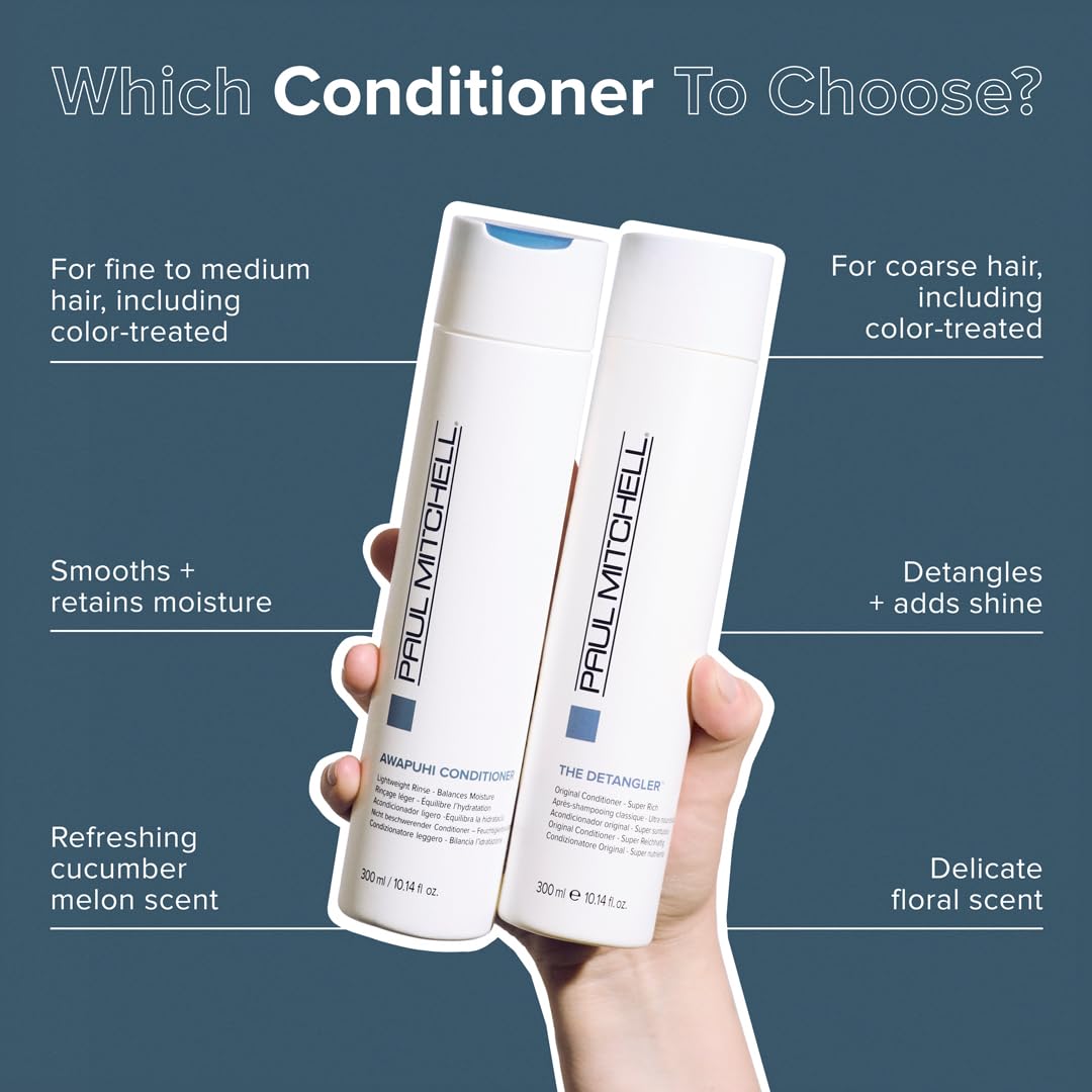 Paul Mitchell The Detangler, Original Conditioner, Super Rich Formula, For Coarse + Color-Treated Hair