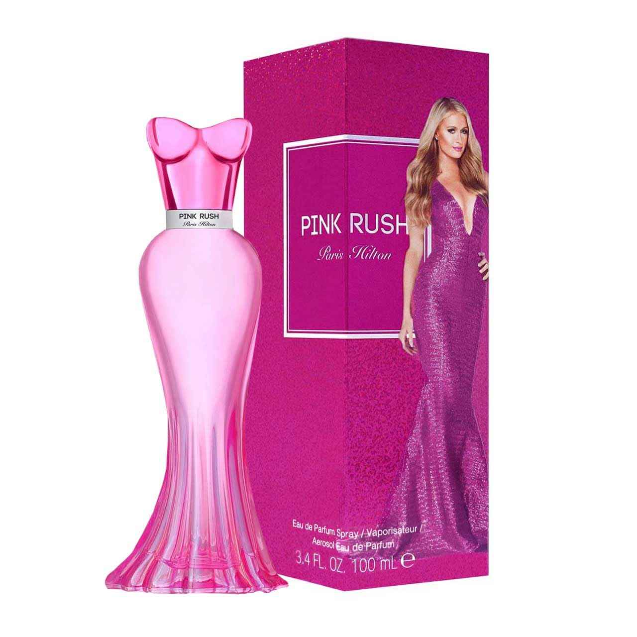 Paris Hilton Pink Rush Eau de Parfum Perfume for Women, 3.4 Fl Oz