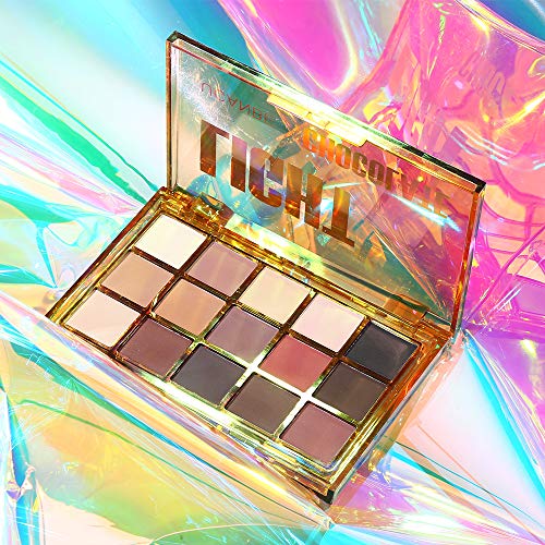 UCANBE 15 Shades Eyeshadow Palette - Shimmer Matte Metallic