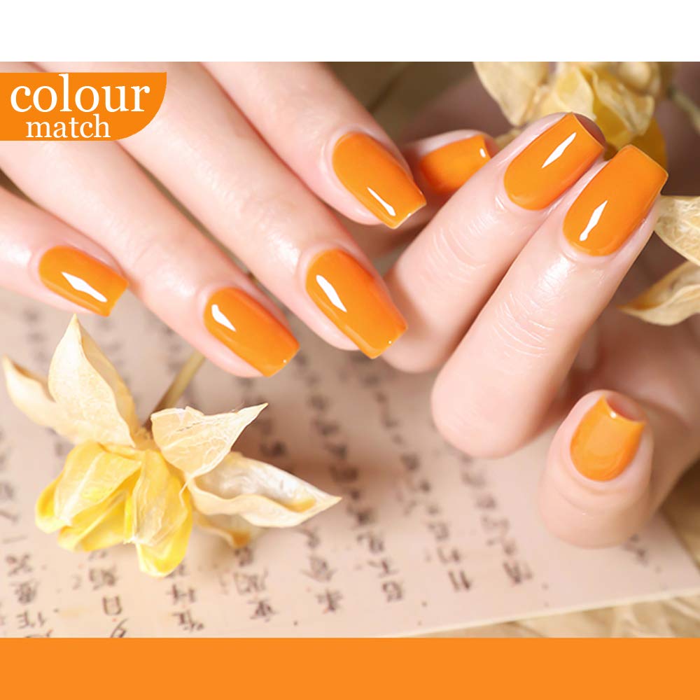 Arte Clavo 15ml Flash Yellow Orange Yellow Gel Nail Polish High Gloss Soak Off U V Gel Nail French Nail Manicure Salon DIY 3024