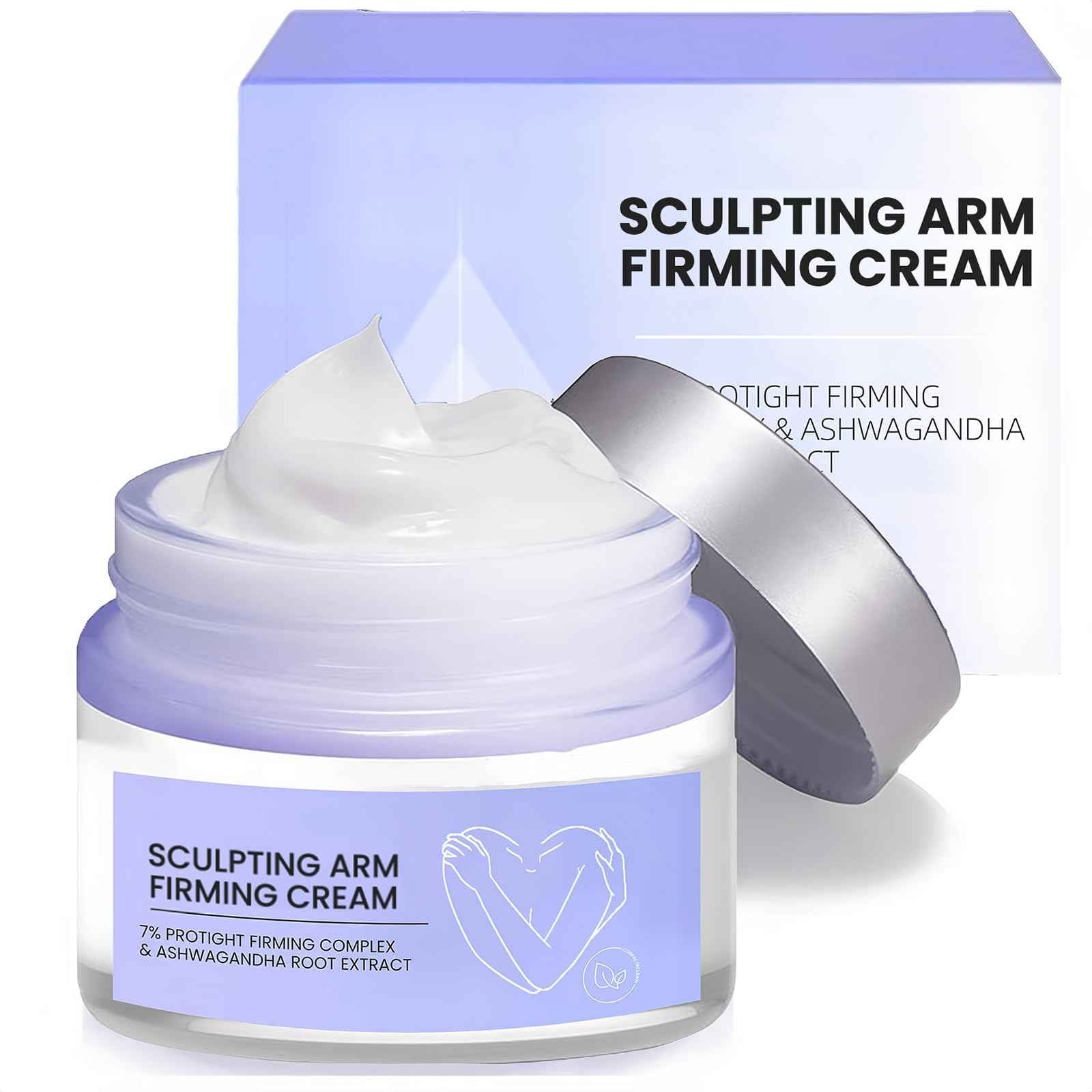 Arm Tightening Cream - Arm Firming Cream, Arm Sculpting for Flabby Arms with Ashwagandha Root Extract – 100g/3.53 oz (1)