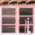 Wispy Lash Clusters Kit - 708pc Individual Eyelash Extensions 30D-100D