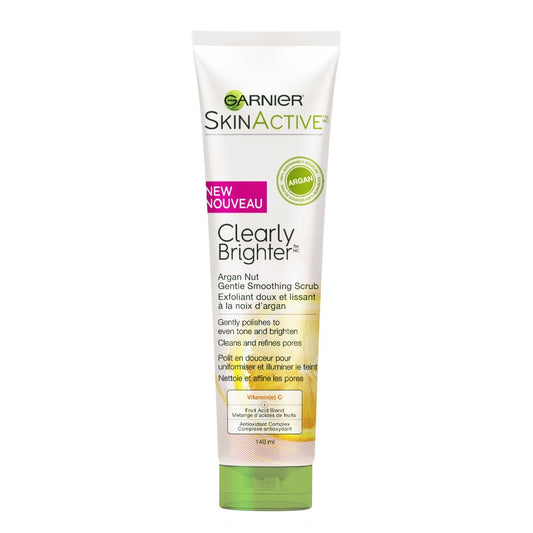 Garnier SkinActive Argan Nut Face Scrub with Vitamin C, 4.7 Fl Oz