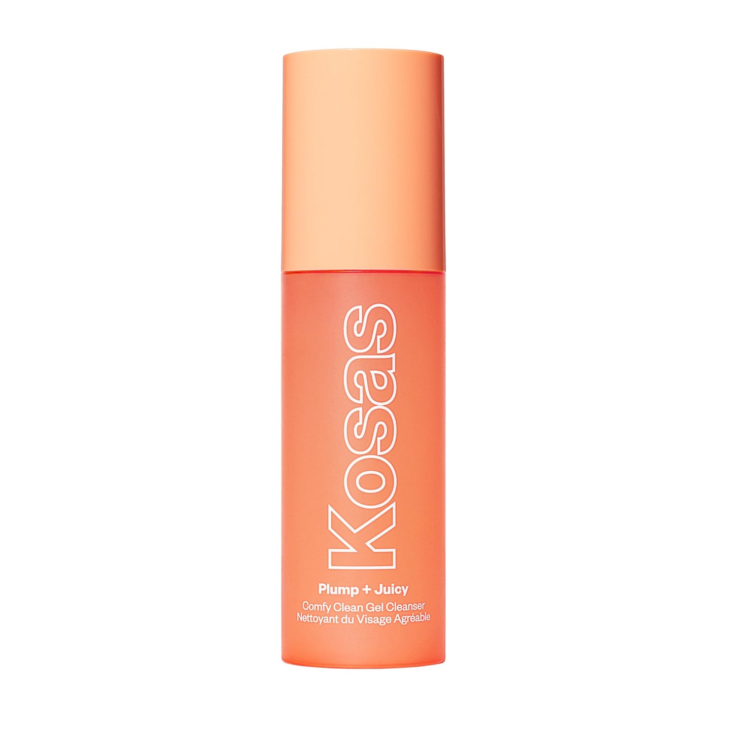 Kosas Plump + Juicy Comfy Clean Gel Cleanser –Hydrating Face Wash for All Skin Types, Deep Clean & Moisturize, Soap & Sulfate Free, with Hyaluronic Acid, Panthenol & Beta Glucan