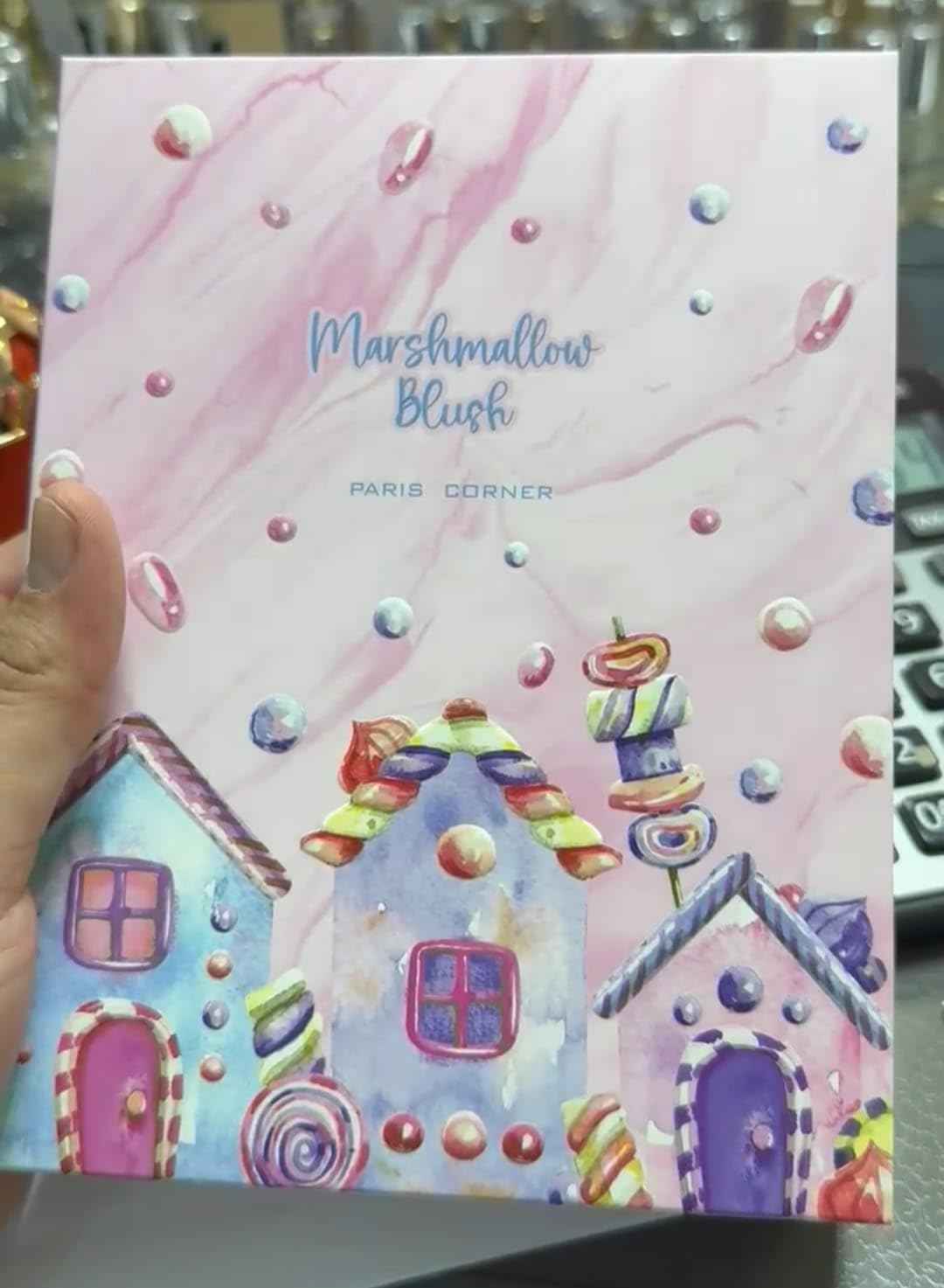 Paris Corner | Marshmallow Blush EDP | A Unique Gourmand Marshmallow Strawberry Perfume for Women | Long-Lasting Sweet Scent Fragrance for Daily Use (3.4 Fl Oz)