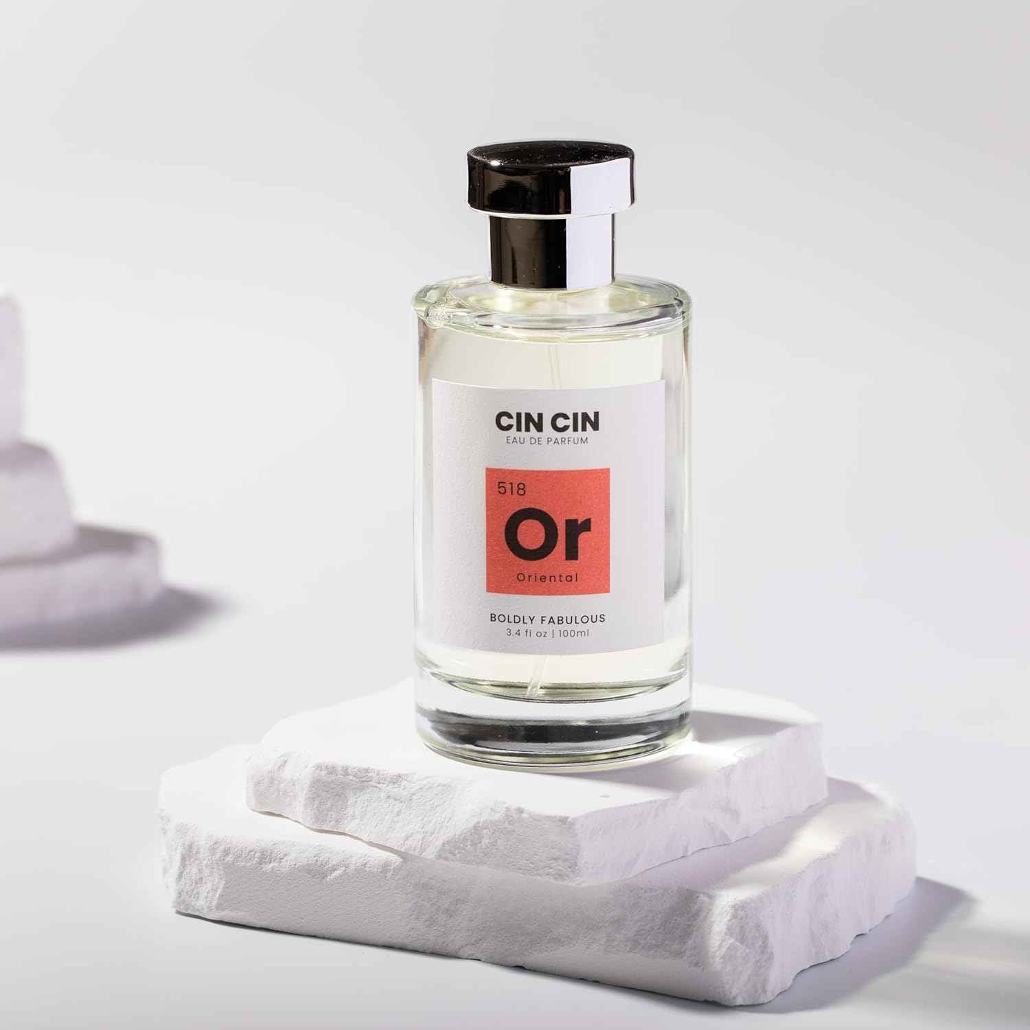 Cin Cin Noir Opium Perfume - Oriental 515 EDP 100ml Inspired by Y. Blk Opium - Paraben-Free, Concentrated, Long Lasting - Coffee, Jasmine, Orange Blossom & Vanilla Eau de Parfum Blend for Women & Men