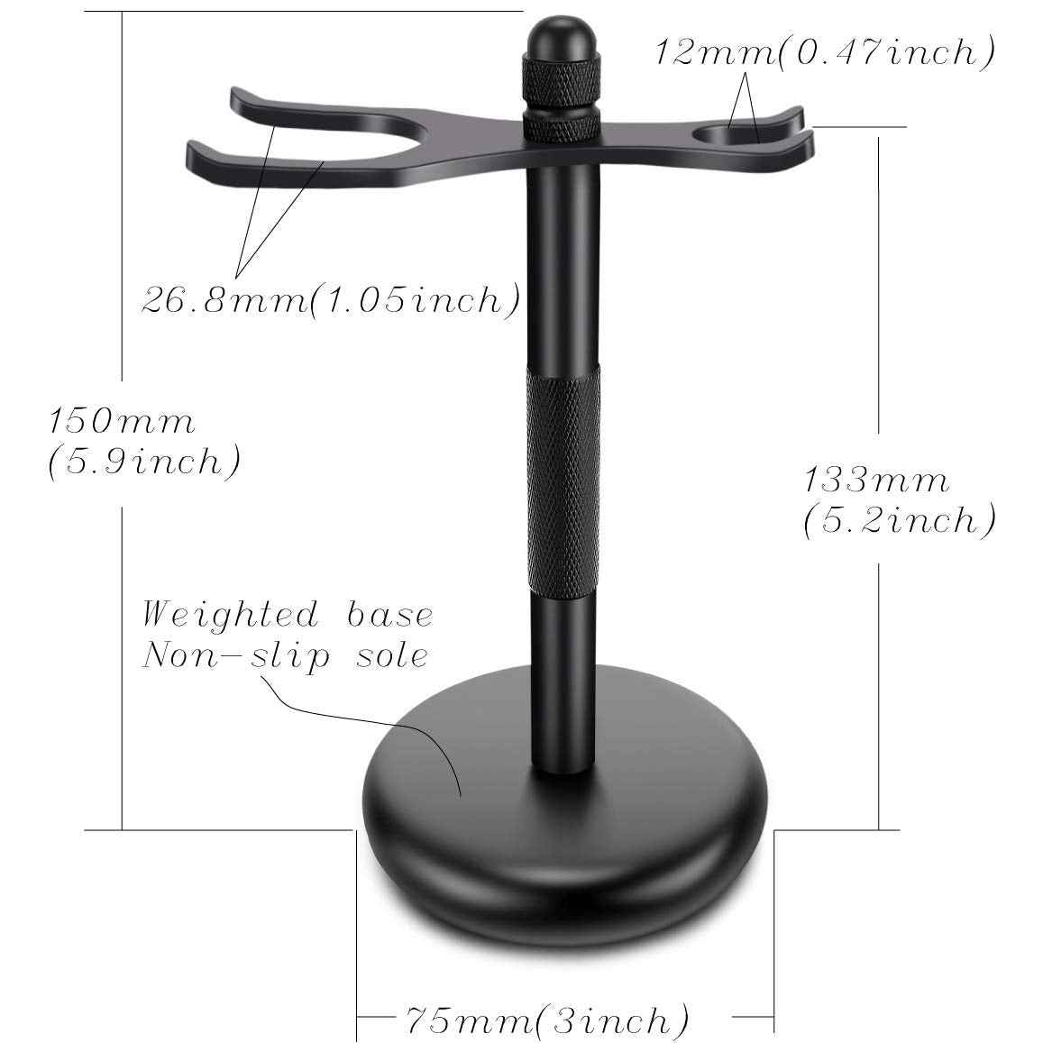 SANWA Deluxe Shaving Kit for Men,Includes Safety Razor,Shaving Stand,Shaving Brush and Stainless Steel Shave Soap Bowl,Begin Quality Shave at Home