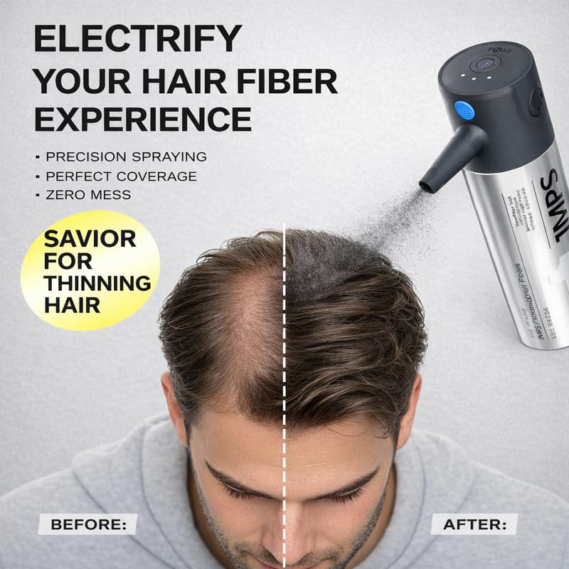 IMPS SteadyFlow Electric Hair Fiber Applicator - 3 Modes