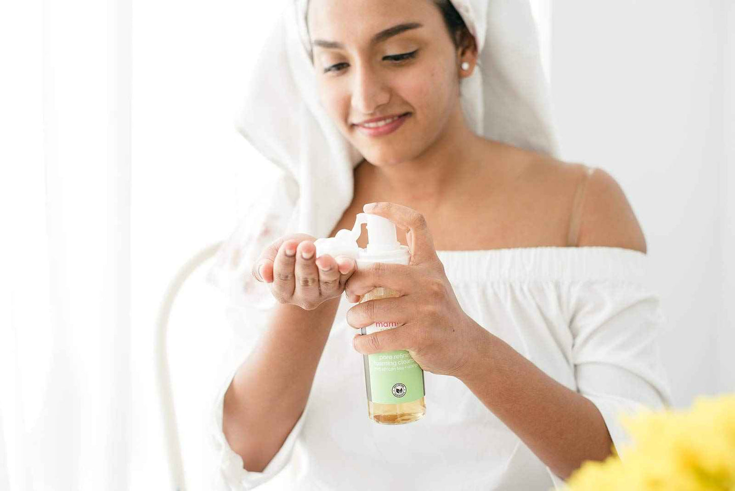 Mambino Organics Pore Refining Foaming Cleanser, Red African Tea + Orange, 5.5 Fluid Ounces… (2-Pack Foaming Cleanser)