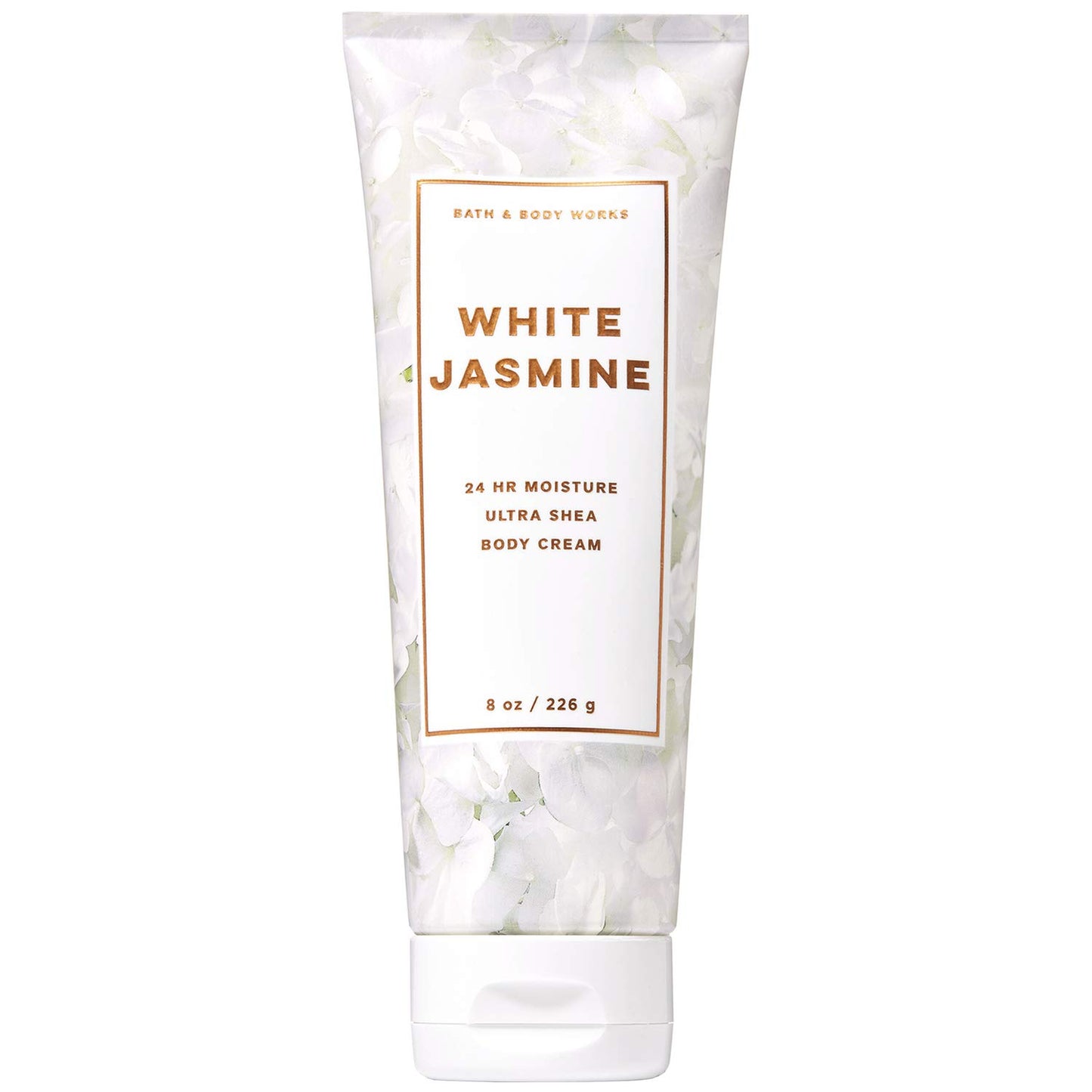 Bath and Body Works White Jasmine Ultra Shea Body Cream 8 Ounce (2019 Limited Edition)