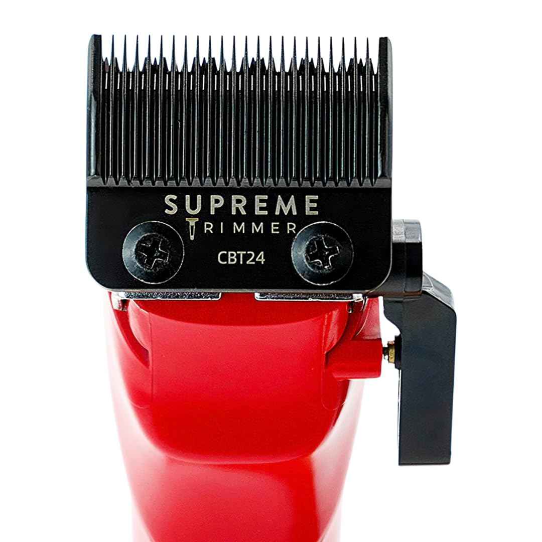 Supreme Trimmer DLC Coated Steel Replacement Blade CBT24 | Taper Blade for Darkstar72 & Most Hair Clippers | Black