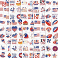 180Pcs Patriotic Temporary Tattoos - 4th of July Party Favors